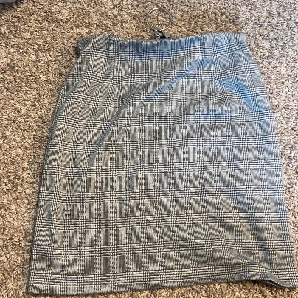 Plaid Skirt